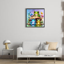 Load image into Gallery viewer, Diamond Painting - Full Round - three little frogs (30*30CM)
