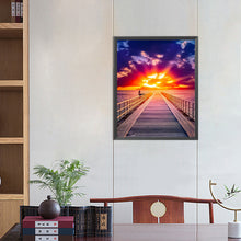 Load image into Gallery viewer, AB Diamond Painting - Full Round -sunset strip (40*50CM)
