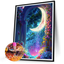 Load image into Gallery viewer, AB Diamond Painting - Full Round -dream moon (40*50CM)

