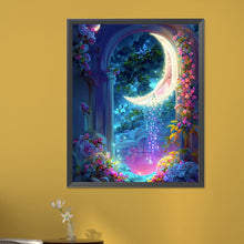 Load image into Gallery viewer, AB Diamond Painting - Full Round -dream moon (40*50CM)
