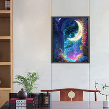 Load image into Gallery viewer, AB Diamond Painting - Full Round -dream moon (40*50CM)
