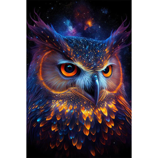 AB Diamond Painting - Full Round -night owl (40*60CM)