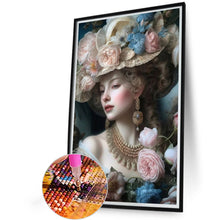 Load image into Gallery viewer, Diamond Painting - Full Round - classical court girl (40*60CM)
