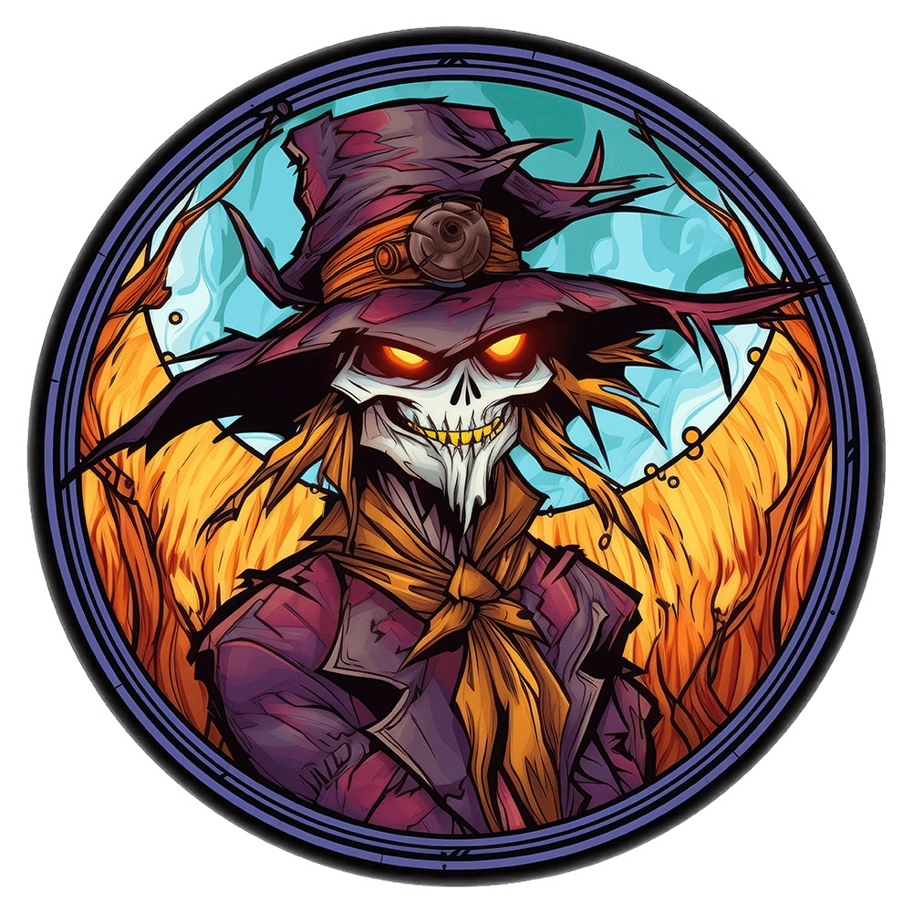 Diamond Painting - Full Round - halloween glass painting (30*30CM)