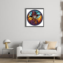 Load image into Gallery viewer, Diamond Painting - Full Round - halloween glass painting (30*30CM)
