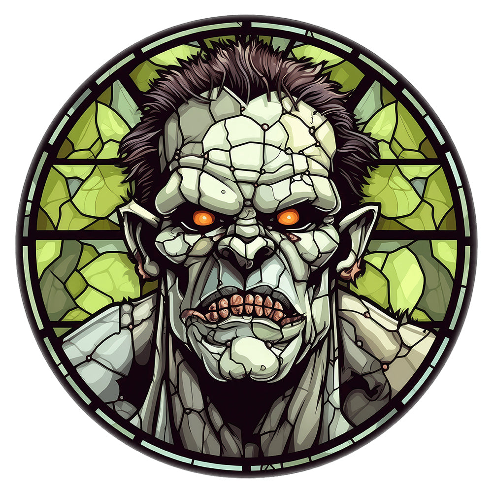 Diamond Painting - Full Round - halloween glass painting (30*30CM)