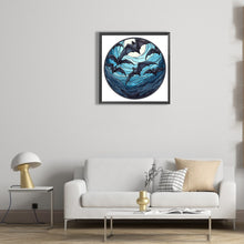 Load image into Gallery viewer, Diamond Painting - Full Round - halloween glass painting (30*30CM)
