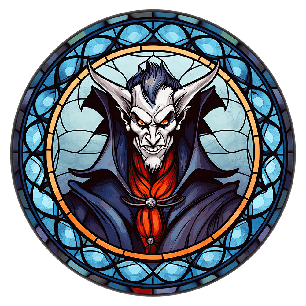 Diamond Painting - Full Round - halloween glass painting (30*30CM)