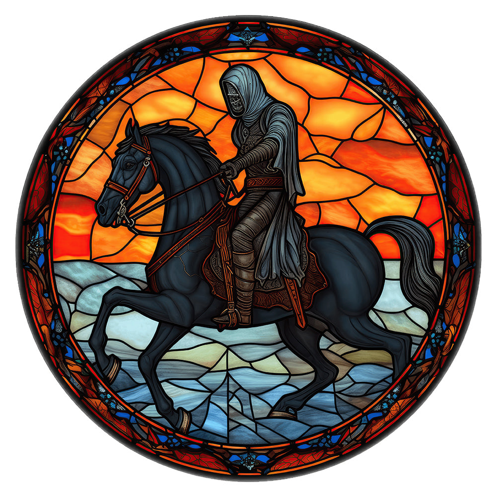 Diamond Painting - Full Round - halloween glass painting (30*30CM)