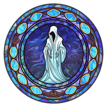 Load image into Gallery viewer, Diamond Painting - Full Round - halloween glass painting (30*30CM)
