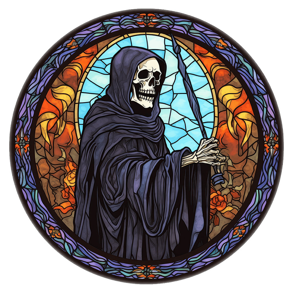 Diamond Painting - Full Round - halloween glass painting (30*30CM)