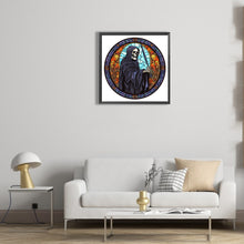 Load image into Gallery viewer, Diamond Painting - Full Round - halloween glass painting (30*30CM)
