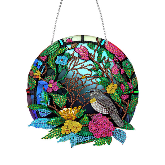 Bird Spot Drill Ornaments Beautiful Home Garden Decoration (GH099)