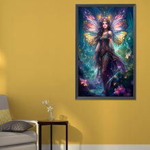 Load image into Gallery viewer, AB Diamond Painting - Full Round - butterfly girl (40*65CM)

