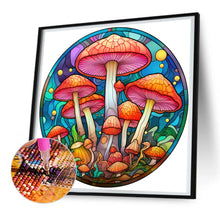 Load image into Gallery viewer, Diamond Painting - Full Round - mushroom glass painting (30*30CM)

