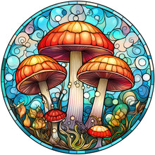 Load image into Gallery viewer, Diamond Painting - Full Round - mushroom glass painting (30*30CM)
