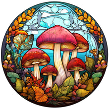 Load image into Gallery viewer, Diamond Painting - Full Round - mushroom glass painting (30*30CM)
