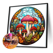 Load image into Gallery viewer, Diamond Painting - Full Round - mushroom glass painting (30*30CM)

