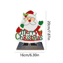 Load image into Gallery viewer, DIY Desk Diamonds Art Crafts Wooden Mosaic Ornament Single Sided Drill Kids Gift
