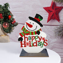 Load image into Gallery viewer, DIY Desk Diamonds Art Crafts Wooden Mosaic Ornament Single Sided Drill Kids Gift
