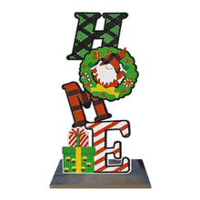 Load image into Gallery viewer, DIY Desk Diamonds Art Crafts Wooden Mosaic Ornament Single Sided Drill Kids Gift
