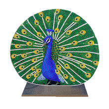 Load image into Gallery viewer, DIY Crystal Diamond Ornament Handmade Wooden Diamonds Painting Tabletop Ornament
