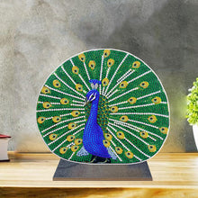Load image into Gallery viewer, DIY Crystal Diamond Ornament Handmade Wooden Diamonds Painting Tabletop Ornament
