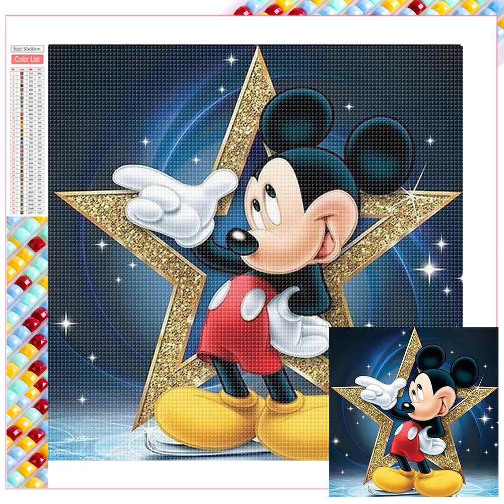 Diamond Painting - Full Square - mickey (50*50CM)