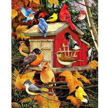 Load image into Gallery viewer, Diamond Painting - Full Square - Tree House Birds (40*50CM)
