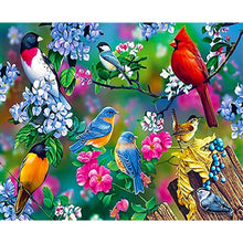 Load image into Gallery viewer, Diamond Painting - Full Square - birdsong (50*40CM)
