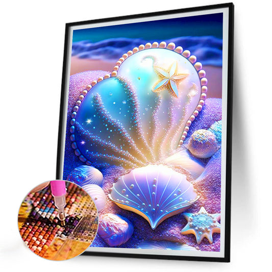 Diamond Painting - Full Round - dream love shell (30*40CM)