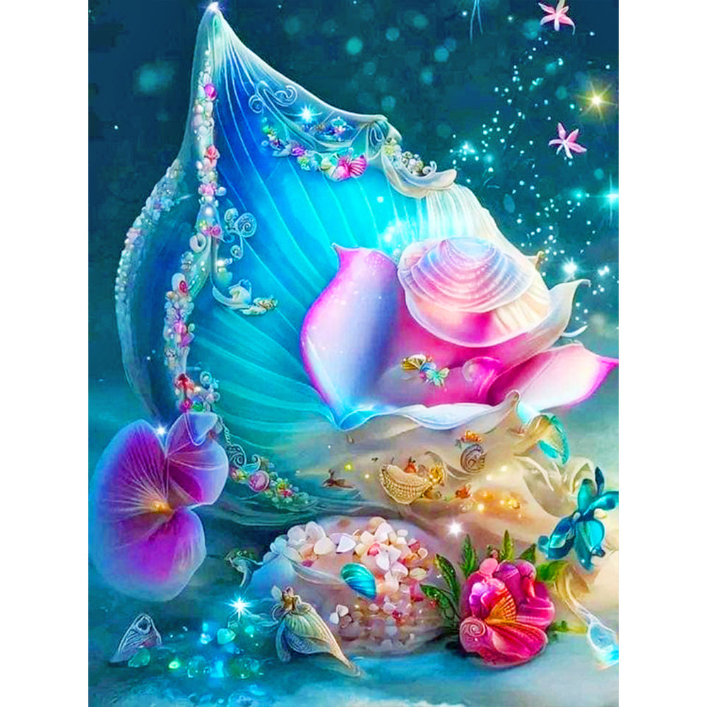 Diamond Painting - Full Round - Dream Rose Shell (30*40CM)