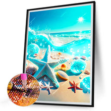 Load image into Gallery viewer, Diamond Painting - Full Round - dream beach starfish (30*40CM)
