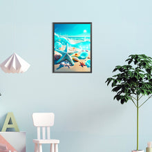 Load image into Gallery viewer, Diamond Painting - Full Round - dream beach starfish (30*40CM)
