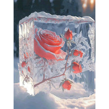Load image into Gallery viewer, Diamond Painting - Full Round - Ice Cube Rose (30*40CM)
