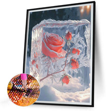 Load image into Gallery viewer, Diamond Painting - Full Round - Ice Cube Rose (30*40CM)
