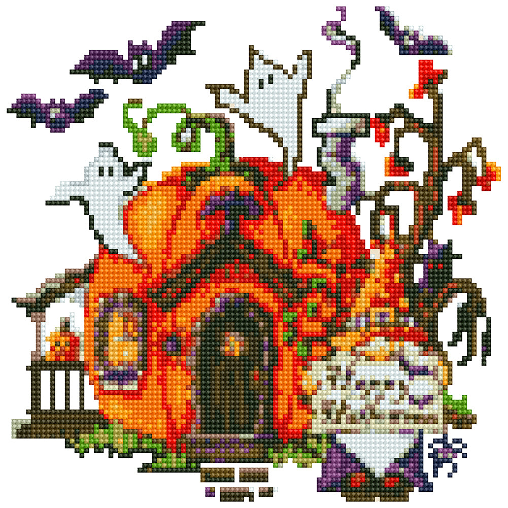 DIY Child Stickers Toy Creative Diamond Stickers Halloween Element Gift for Kids