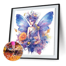 Load image into Gallery viewer, Diamond Painting - Full Round - butterfly fairy (30*30CM)
