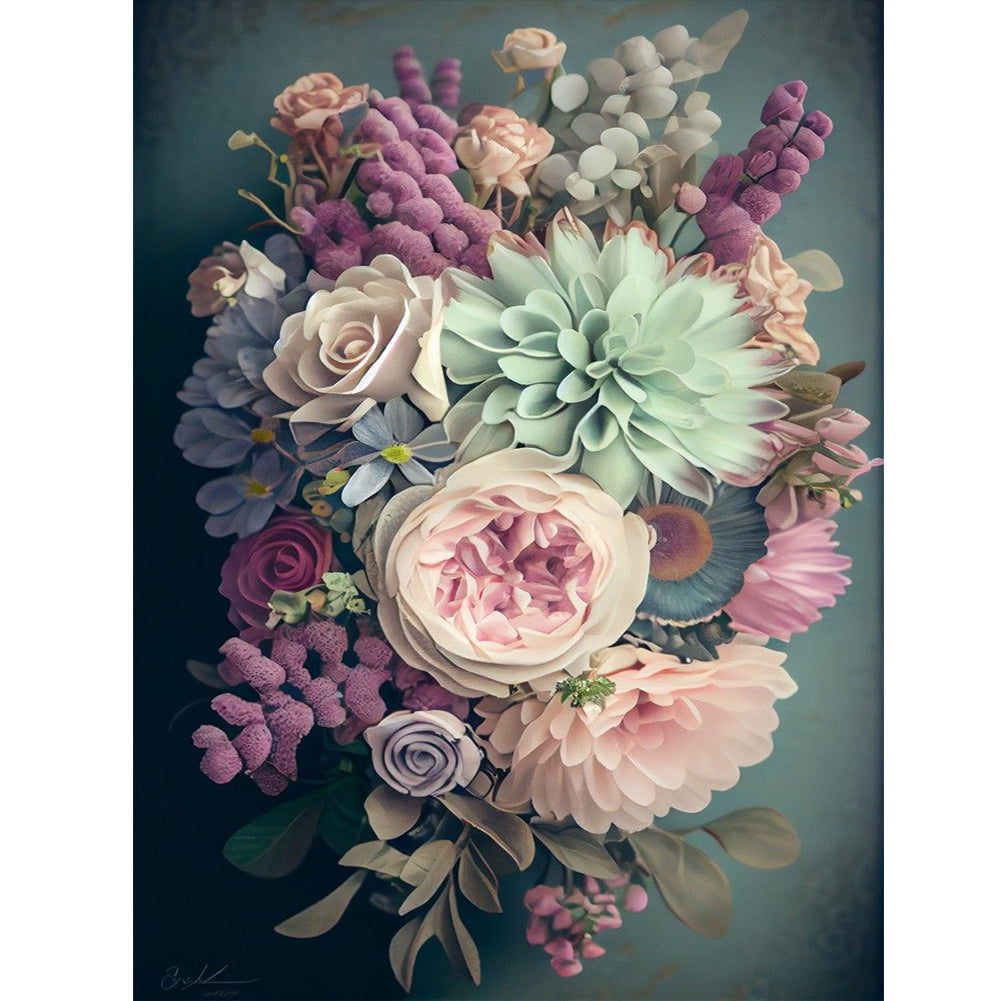 Diamond Painting - Full Round - fresh bouquet (30*40CM)