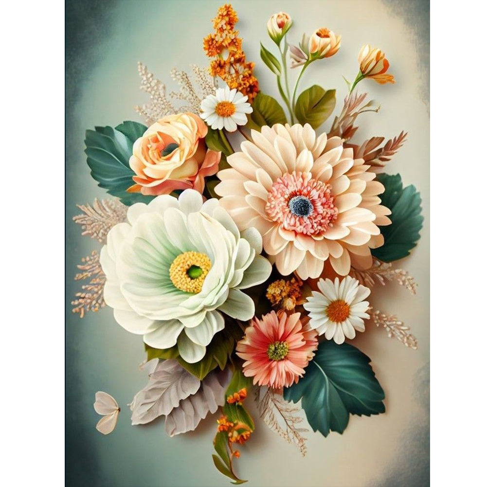 Diamond Painting - Full Round - fresh bouquet (30*40CM)