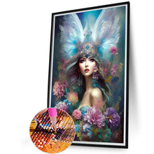 Load image into Gallery viewer, AB Diamond Painting - Full Round - winged angel girl (40*60CM)
