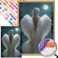 Load image into Gallery viewer, AB Diamond Painting - Full Round - winged angel girl (40*60CM)
