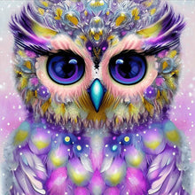 Load image into Gallery viewer, AB Diamond Painting - Full Round - owl (40*40CM)
