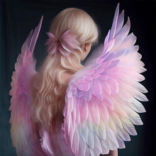 Load image into Gallery viewer, AB Diamond Painting - Full Round - angel girl (40*40CM)
