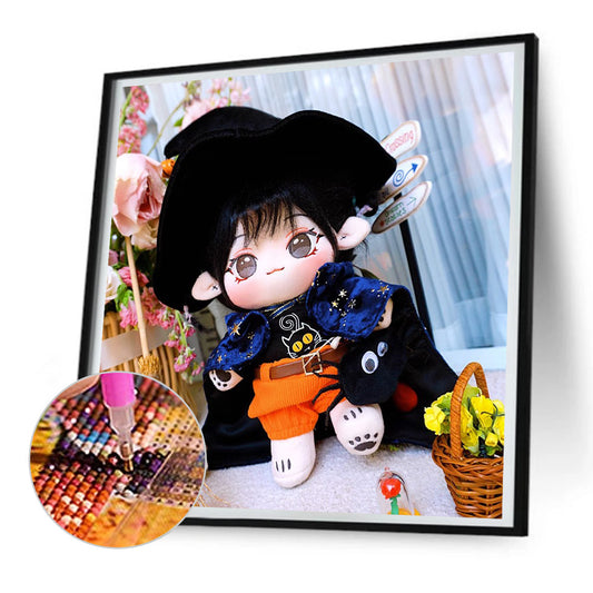 Diamond Painting - Full Round - cotton doll (30*30CM)