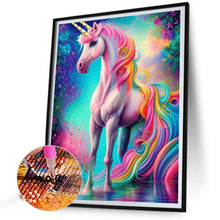 Load image into Gallery viewer, AB Diamond Painting - Full Round - fantasy unicorn (40*50CM)
