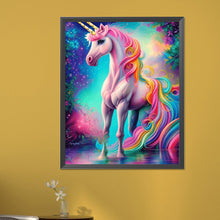 Load image into Gallery viewer, AB Diamond Painting - Full Round - fantasy unicorn (40*50CM)
