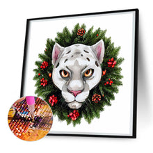 Load image into Gallery viewer, Diamond Painting - Full Round - small animal leopard leopard (30*30CM)
