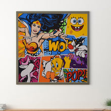 Load image into Gallery viewer, Diamond Painting - Full Round - wonder woman (30*30CM)
