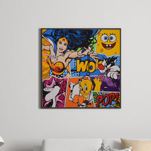 Load image into Gallery viewer, Diamond Painting - Full Round - wonder woman (30*30CM)
